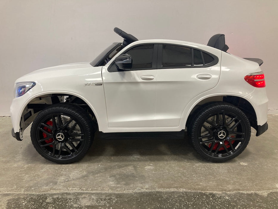 Mercedes GLC 63 Accu Auto 12 Volt 4WD + 2.4G RC (wit) - Trapautodealer