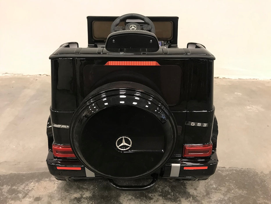 Mercedes G63 AMG Auto voor Kinderen 12 Volt + 2.4G Afstandsbediening (zwart) - Trapautodealer