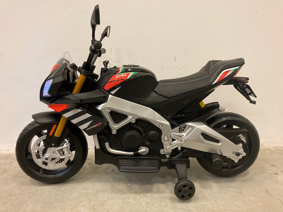 Aprilia Tuono V4 1100 RR Kindermotor 12V (zwart rood) - Trapautodealer