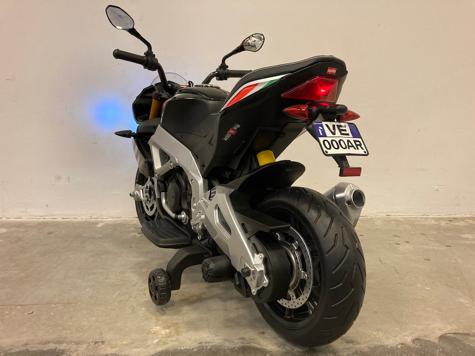 Aprilia Tuono V4 1100 RR Kindermotor 12V (zwart rood) - Trapautodealer