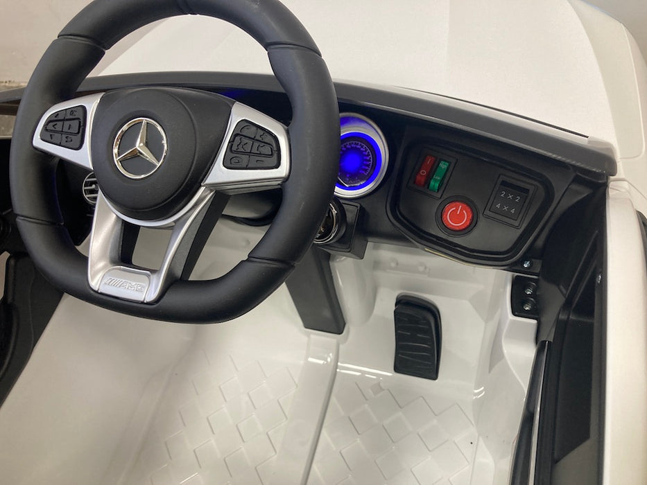 Mercedes GLC 63 Accu Auto 12 Volt 4WD + 2.4G RC (wit) - Trapautodealer