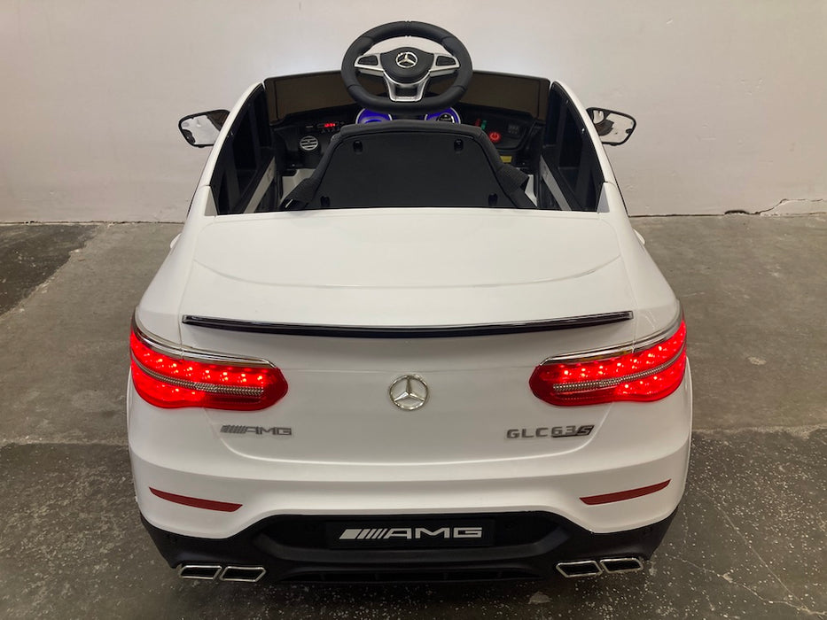 Mercedes GLC 63 Accu Auto 12 Volt 4WD + 2.4G RC (wit) - Trapautodealer