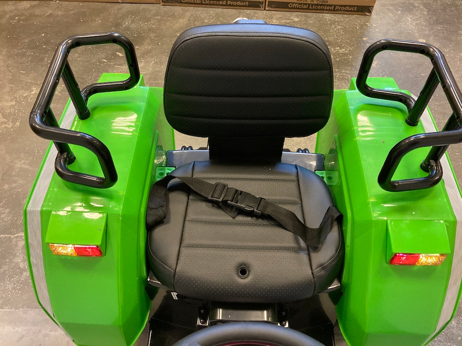 Mega Blazin Wheels Kindertractor Elektrisch 12V (groen) - Trapautodealer