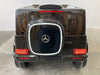 Mercedes EQG Kinderauto 12V 4WD + 2.4G Afstandsbediening zwart metallic - Trapautodealer