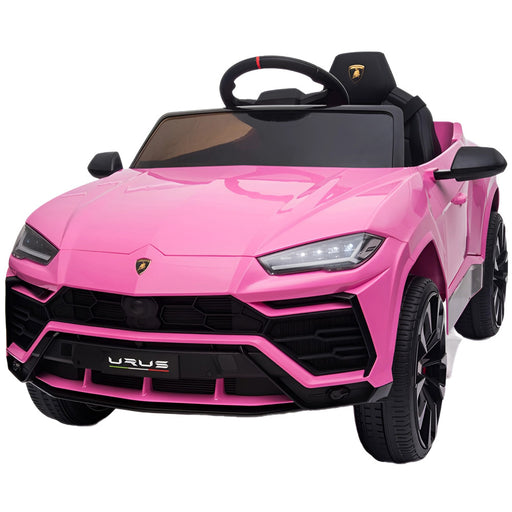 Lamborghini Urus Accu Auto 12 Volt + 2.4G Afstandsbediening (roze) - Trapautodealer