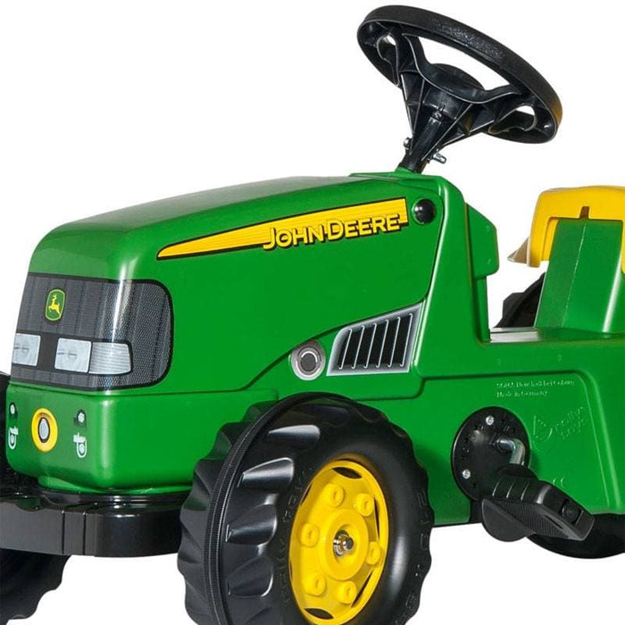 filosofie Zelfgenoegzaamheid Oeganda Rolly Toys RollyKid John Deere tractor + aanhanger kopen? — Trapautodealer
